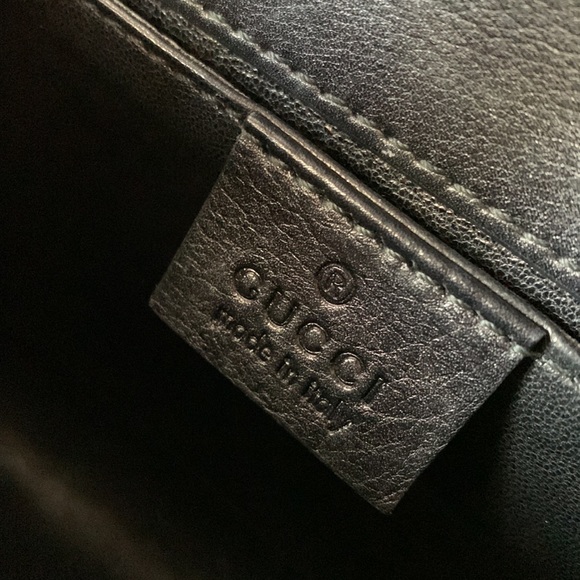 GUCCI Emily Calfskin Horsebit Tassle Chain Small Bag - Picture 16 of 17